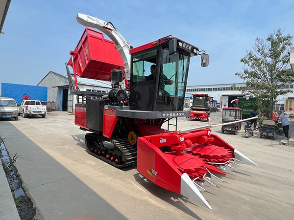 履帶式玉米青儲機