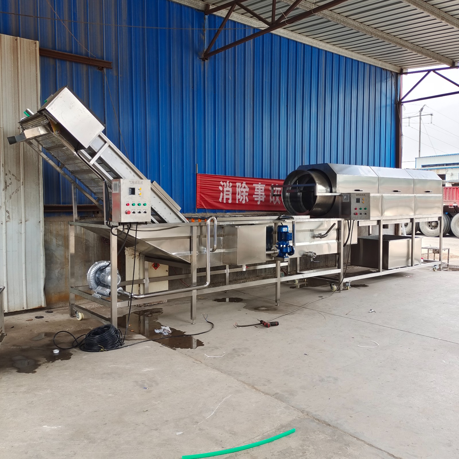 永信機械 初級加工行業(yè)使用 山藥清洗機 操作簡單 按需定制