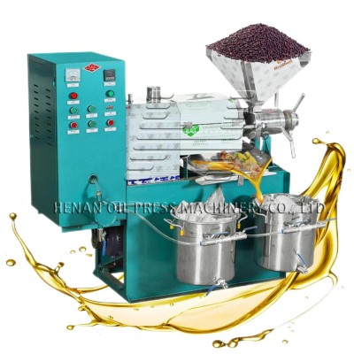全自動榨油機(jī)商用70型花生大豆油菜籽葵花籽食用油制造機(jī)