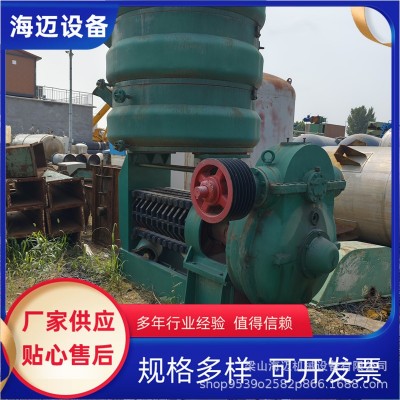 出售二手螺旋榨油機(jī)全套設(shè)備 含配套 花生菜籽榨油設(shè)備