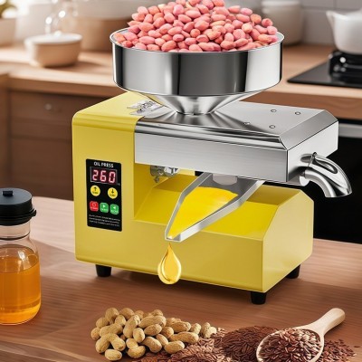 R系列新款榨油機(jī)批發(fā)小型家用商用不銹鋼榨油機(jī)跨境代發(fā)外貿(mào)出口