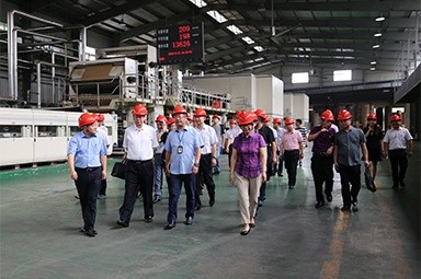 2018年9月12日，全國政協(xié)常委、提案委員會副主任郭庚茂、支樹平率領(lǐng)調(diào)研組蒞臨公司開展調(diào)研